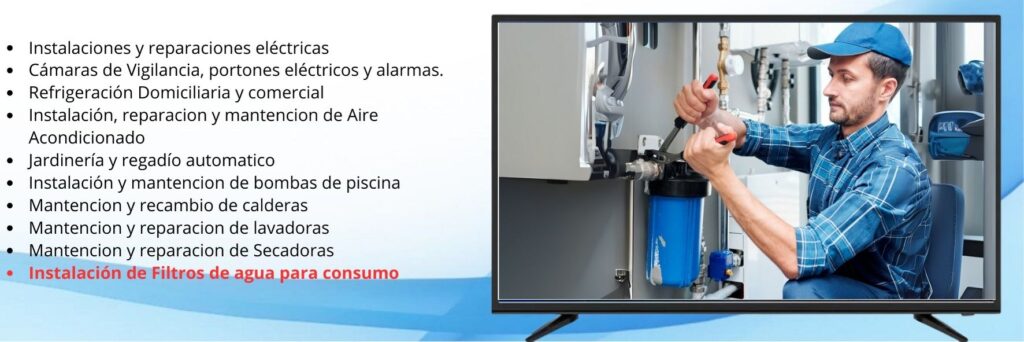 Instalación de filtros de agua para consumo: Disfruta de agua pura y segura para ti y tu familia.