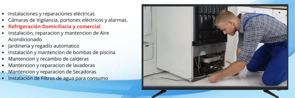 Refrigeración domiciliaria y comercial: Mantén tus espacios a la temperatura ideal con servicios profesionales de refrigeración.