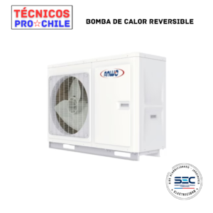 Bomba de calor en Chicureo ANWO para calefacción y agua caliente sanitaria en hogares.